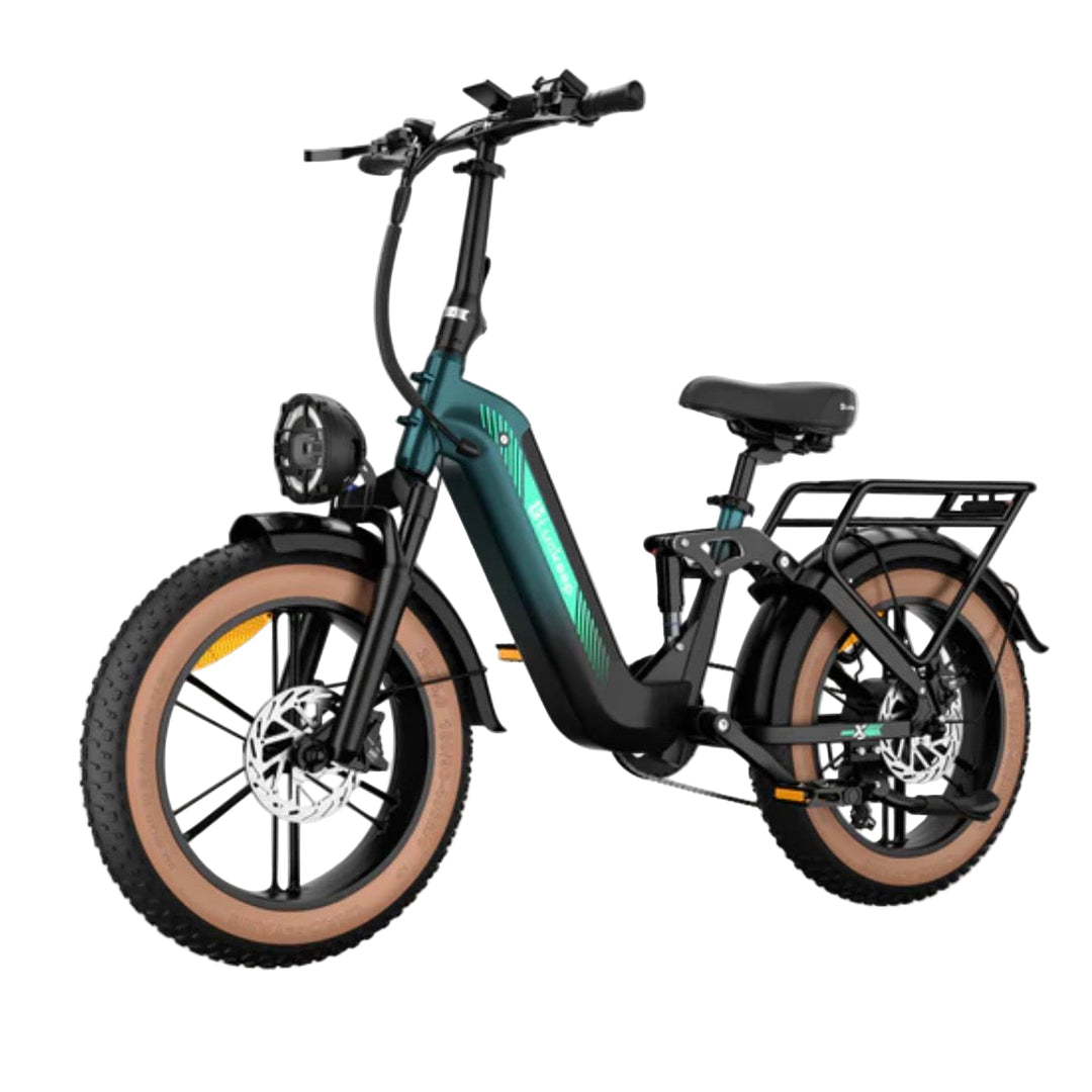 Luckeep X3| Fat tire full suspension Electric Bike