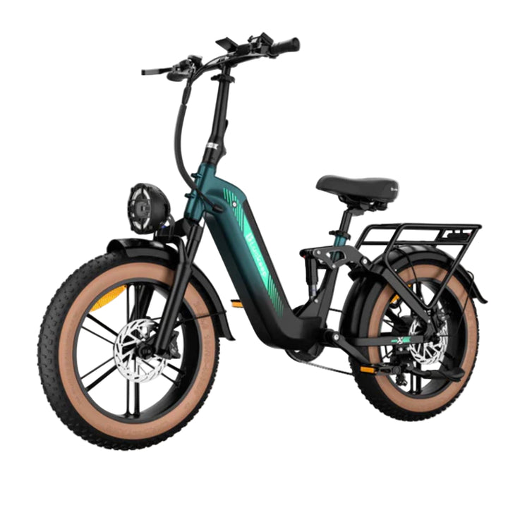 Luckeep X3| Fat tire full suspension Electric Bike
