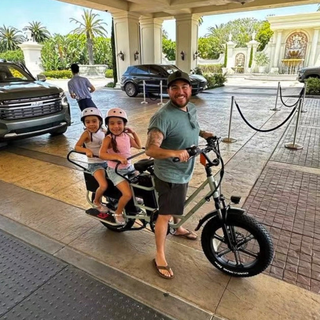 Luckeep X5 Lite| Versatile, Family-ready Cargo Electric Bike