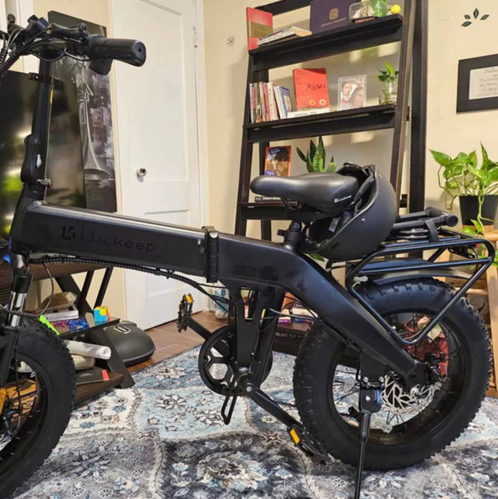 Luckeep X1 Lite| A sturdy and powerful 500W Folding Fat Tire Electric Bike