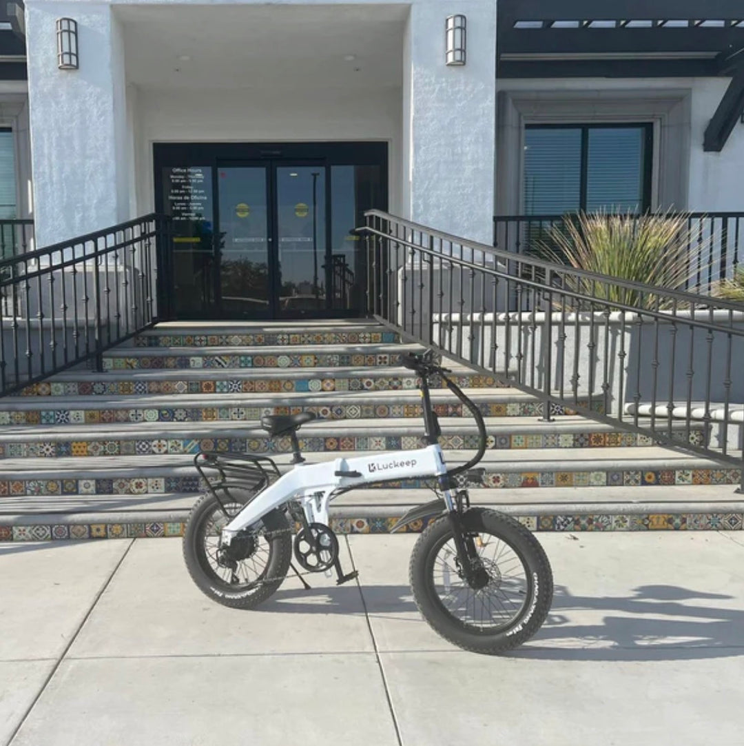 Luckeep X1 Lite| A sturdy and powerful 500W Folding Fat Tire Electric Bike