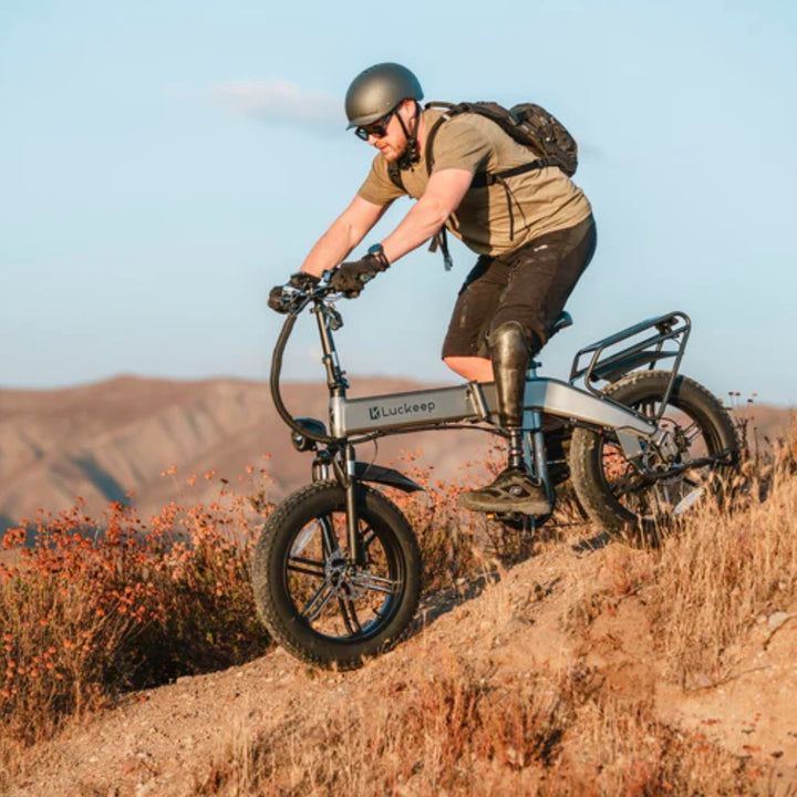 Luckeep X1| Powerful Folding All-Terrain Fat Tire E-Bike