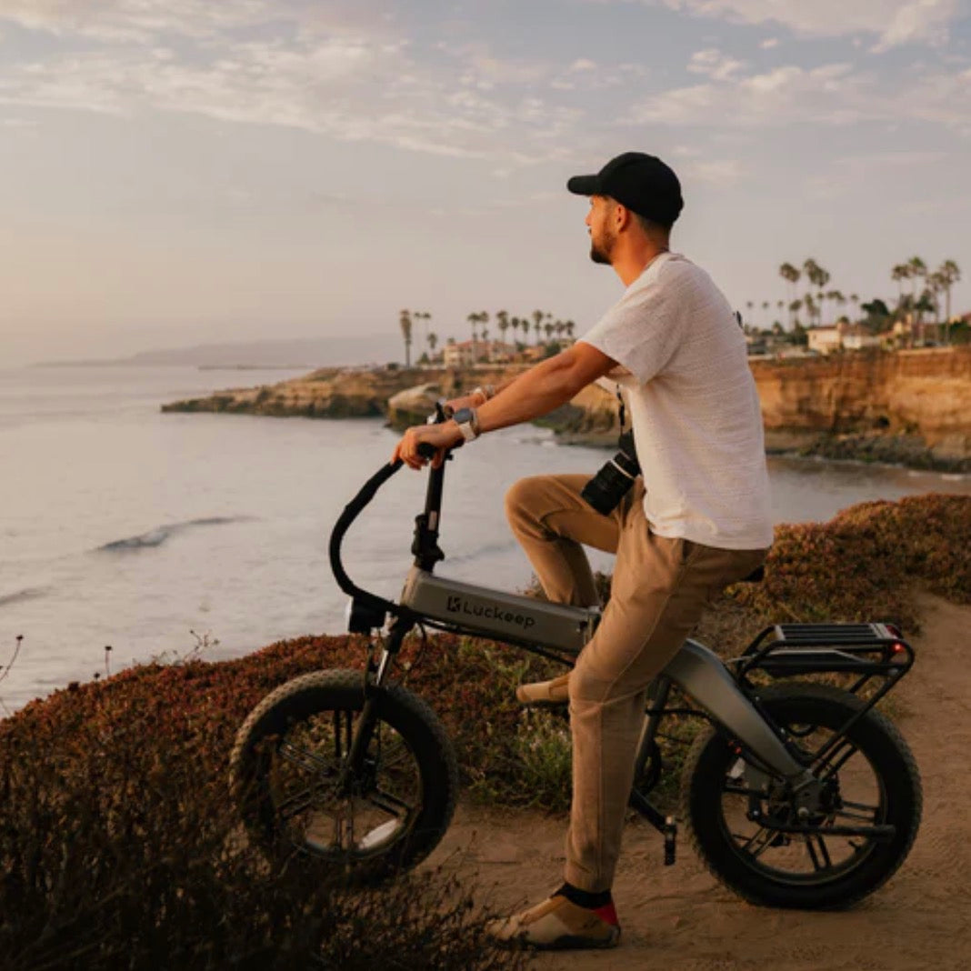 Luckeep X1| Powerful Folding All-Terrain Fat Tire E-Bike