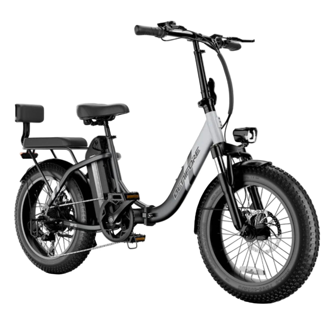 Luckeep C23| Foldable Step-Through Electric Bike with Backseat