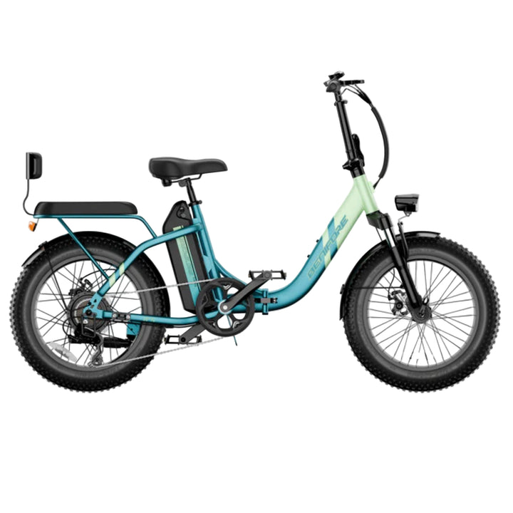 Luckeep C23| Foldable Step-Through Electric Bike with Backseat