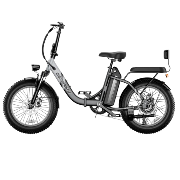 Luckeep C23| Foldable Step-Through Electric Bike with Backseat