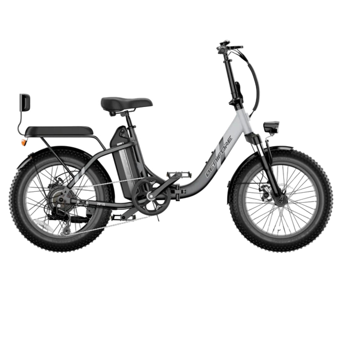 Luckeep C23| Foldable Step-Through Electric Bike with Backseat