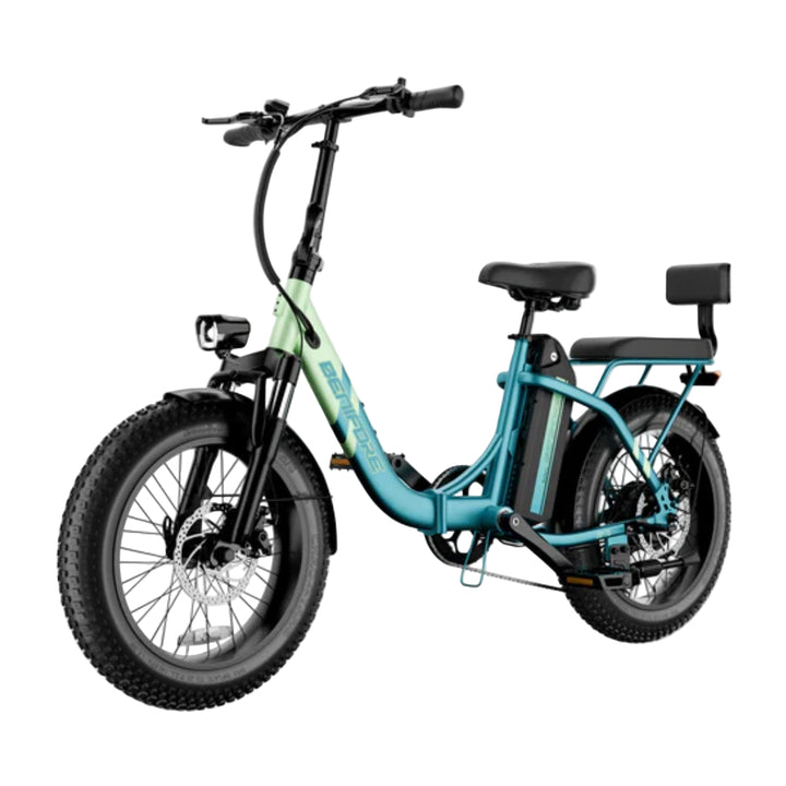 Luckeep C23| Foldable Step-Through Electric Bike with Backseat