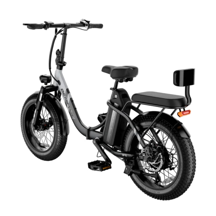 Luckeep C23| Foldable Step-Through Electric Bike with Backseat