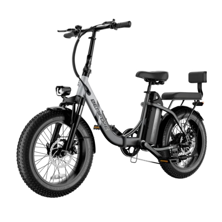 Luckeep C23| Foldable Step-Through Electric Bike with Backseat