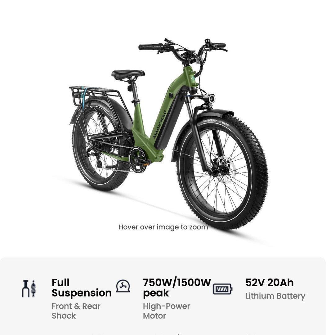 Magicycle 26"Deer ST Full Suspension Ebike SUV