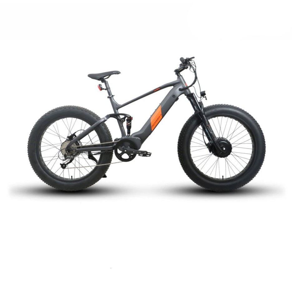 Eunorau FAT-HS Hunter X8+ DEFENDER-S Dual Motor AWD EBike Bundle