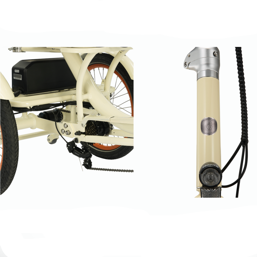 Sixthreezero Simple Glide 500W Recumbent E Trike