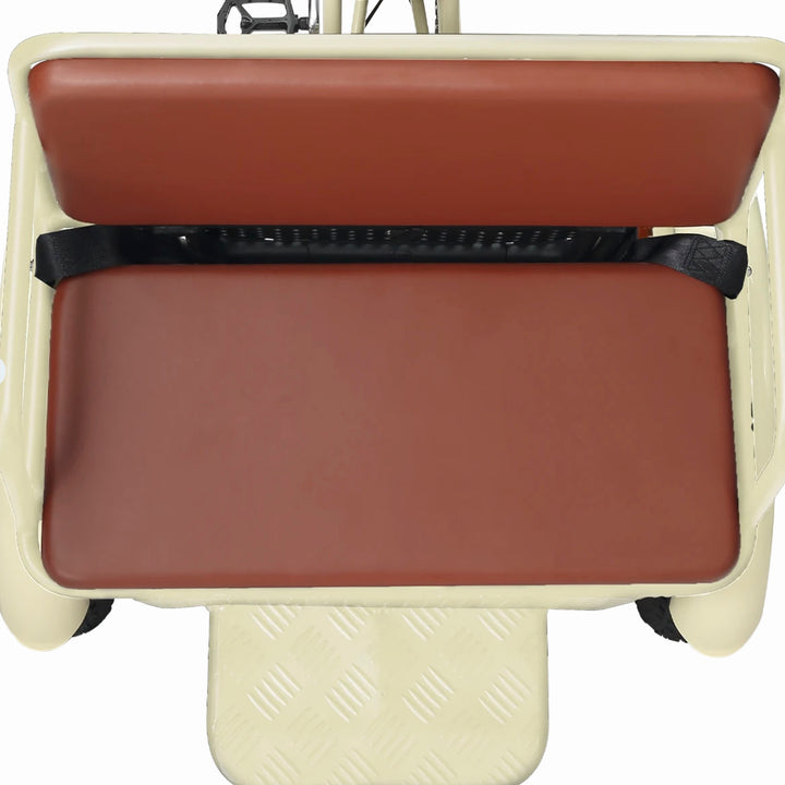 Sixthreezero Simple Step Thru Fat Tire 3 Wheel Electric Bike Rear Seat