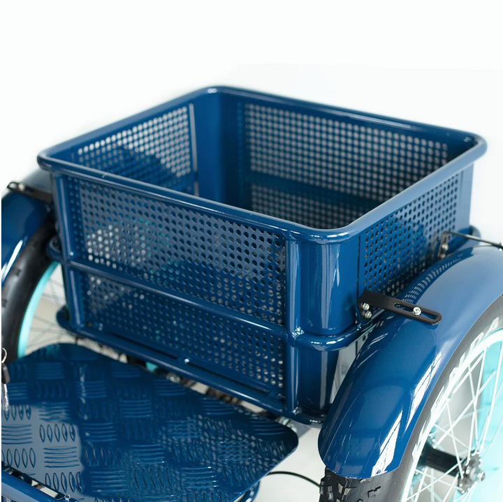 EVRYjourney Electric Tricycle Rickshaw Rear Basket