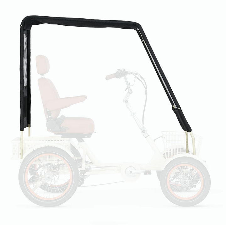 Simple Glide 4 Wheel EBike Canopy