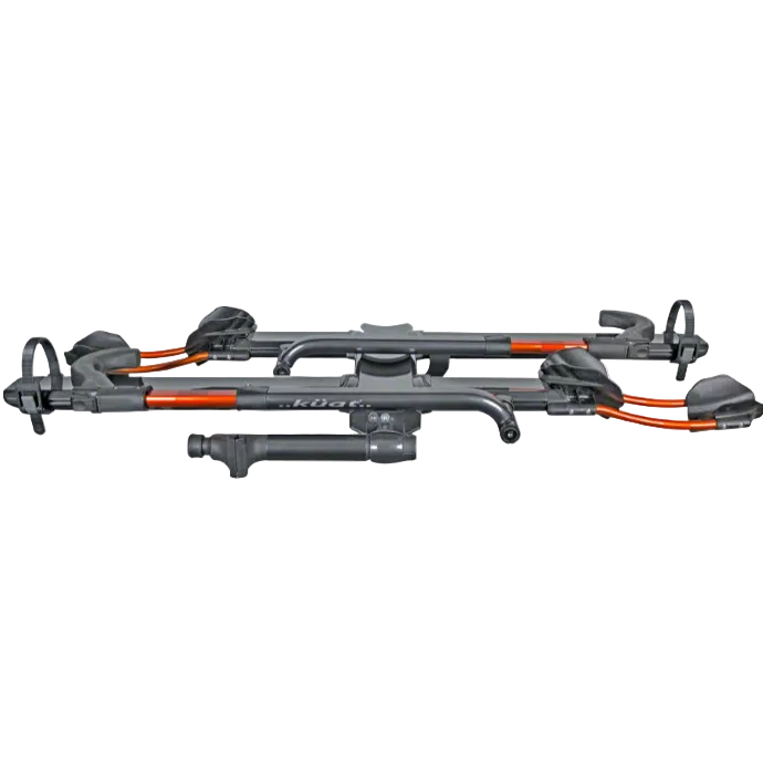 Kuat NV 2.0 2" 2-Bike Add-On Gray Metallic with Orange Anodize