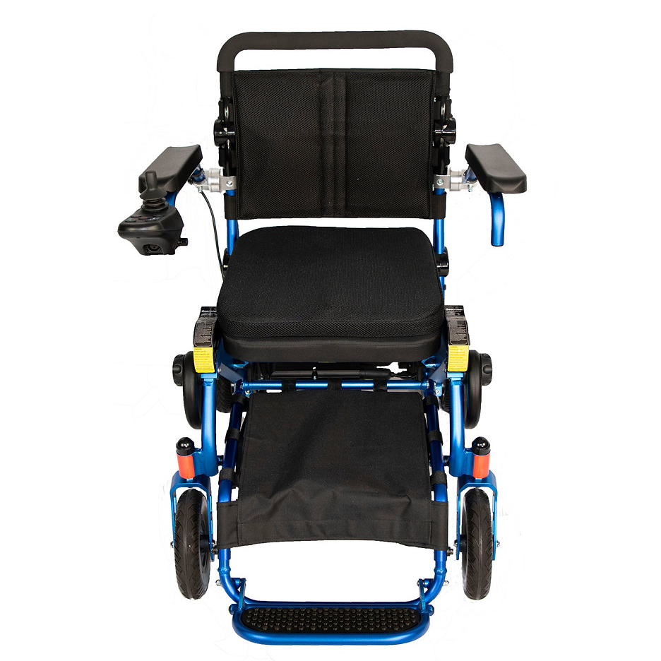 Geo Cruiser DX Electric Wheelchair – Folding, Airline Approved, 56 lbs