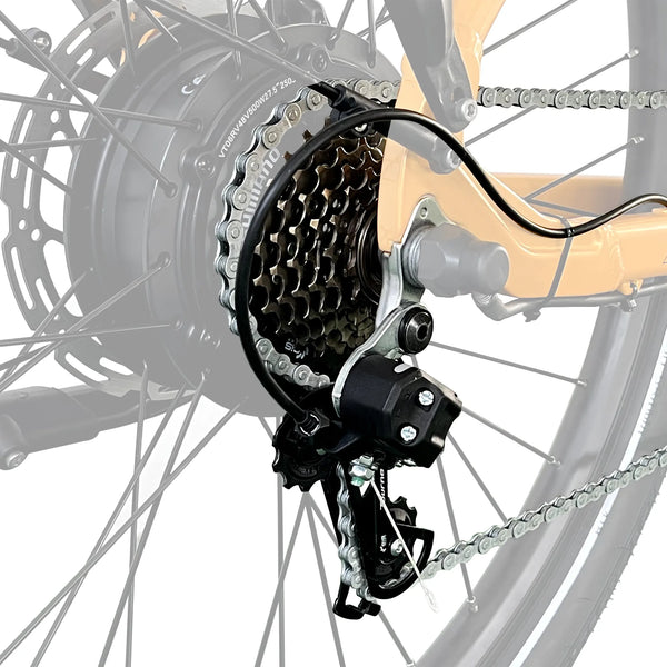 Shimano 7-Speed Drivetrain