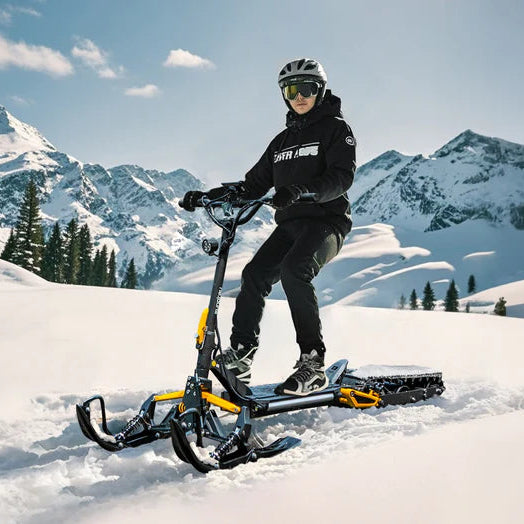 Eunorau|SLED XD-1500PRO Foldable 2000W Motor Track&Tire Snow EScooter