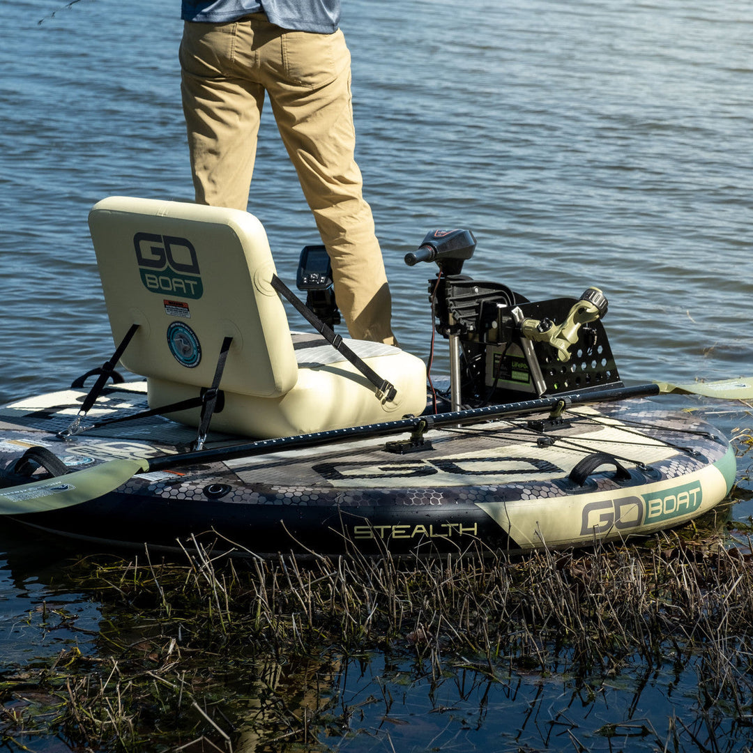 GOBOAT|Fish| 1-Person Portable Electric Floating Boat