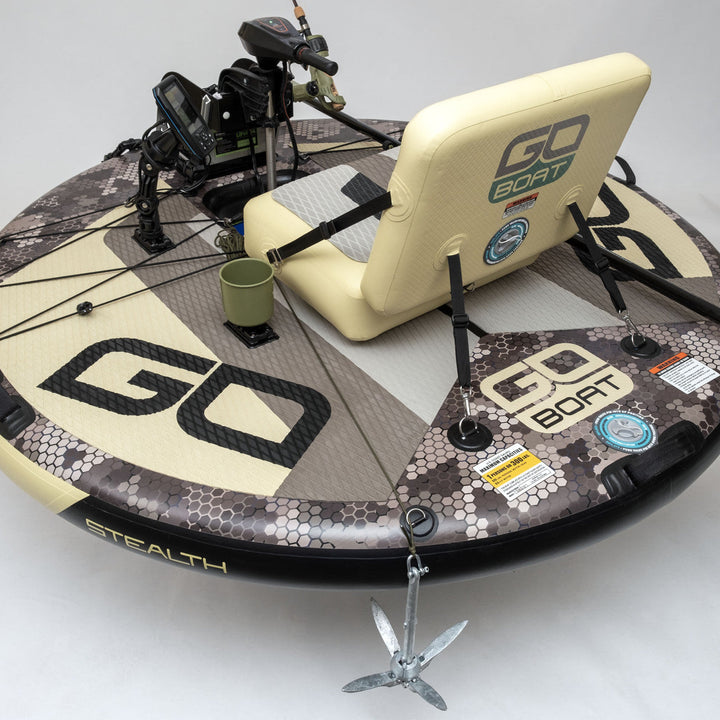 GOBOAT|Fish| 1-Person Portable Electric Floating Boat