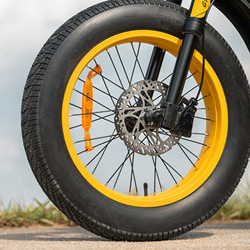 HappyRun G100 Electric Bike with 2000W Dual Battery 80-Mile Range
