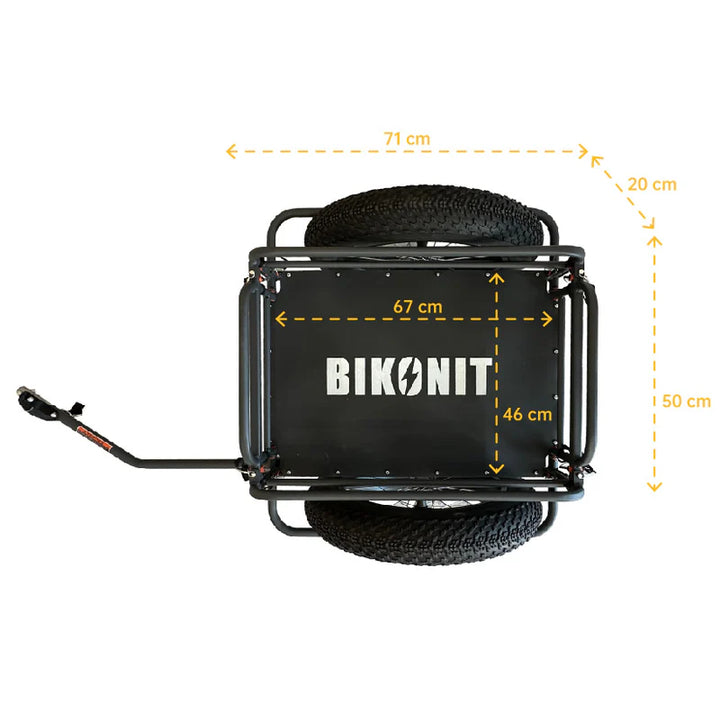 Bikonit Heavy Duty Electric Bike Trailer