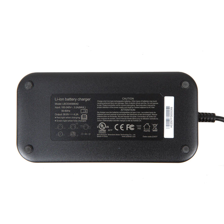 EUNORAU 52V4A 1.0 US/CA FLASH Ebike Charger