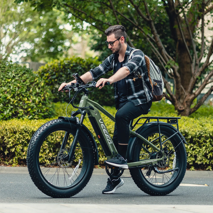 VEEFA E1 26'' Step-Over Fat Tire Ebike