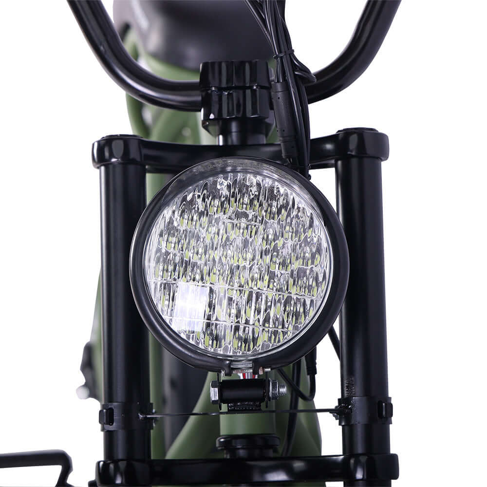 Tracer Verge 800W Fat Tire Electric Motorbike | 20" Wheels, Mini E-Bike