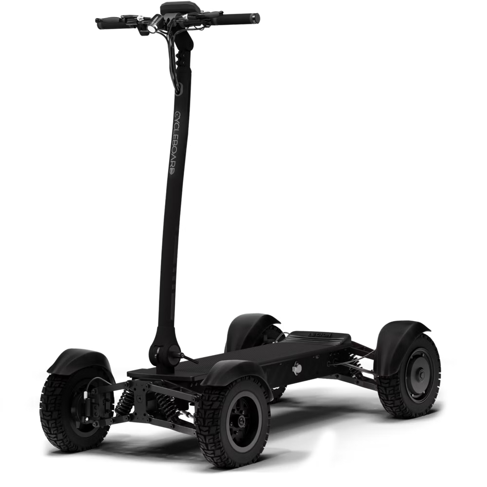Cycleboard X-QUAD 3000| 4 Wheel Electric Vehicle 50+ Mile Range,27 MPH - EBike Haul