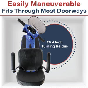 Zip'r 3 Wheel Traveler Mobility Scooter| Long Range ,Portable,TSA Approved