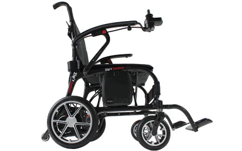 Zipr Carbon Fiber Power Electric Wheelchair | 28 Lbs, TSA Approved, Folding