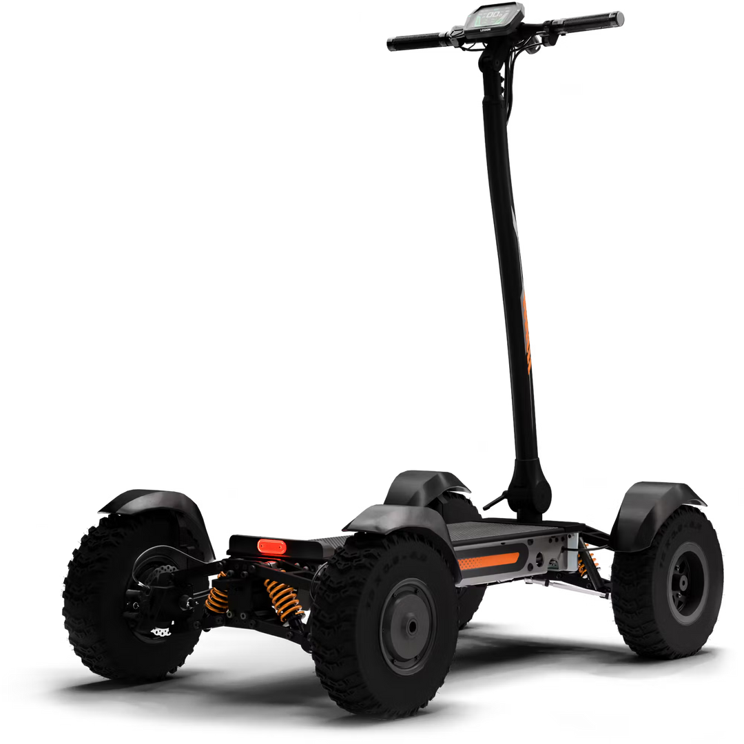 Cycleboard X-QUAD 3000| 4 Wheel Electric Vehicle 50+ Mile Range,27 MPH