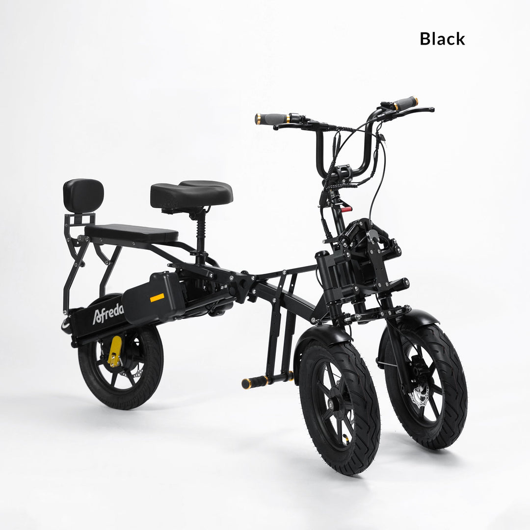 Afreda S8 Stable 3-Wheel Foldable Electric Scooter with App Control Electric Scooters 500W Standard Version 1