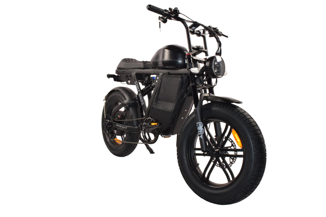 Bags & Baskets For Goat Power Bikes Bags & Panniers Hard Shell Frame Bag For Motor Goat V3 E-Bike-Gunmetal Logo 6