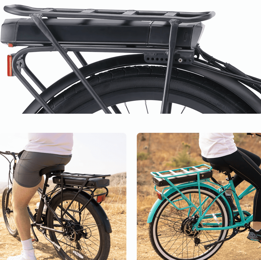Batteries for Sixthreezero Electric Trikes and Electirc Bikes 48v * 14AH Extended Range EBike Battery for Rear Rack Mounted Design (Compatible w/ all EVRYjourney/Around the Block/Simple Step Thru &amp; Relaxed Body EBikes 8