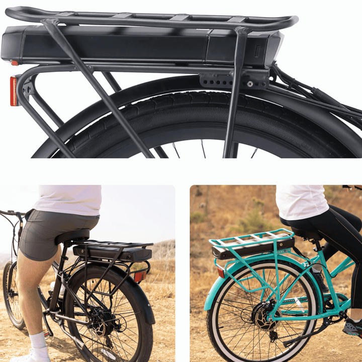 Batteries for Sixthreezero Electric Trikes and Electirc Bikes 48v * 14AH Extended Range EBike Battery for Rear Rack Mounted Design (Compatible w/ all EVRYjourney/Around the Block/Simple Step Thru &amp; Relaxed Body EBikes 8