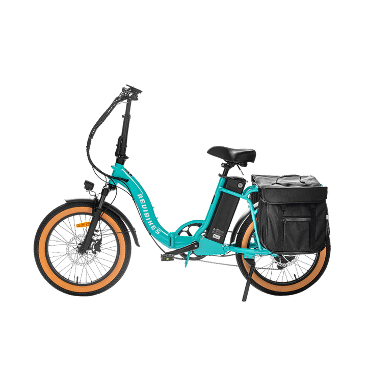 REVI BIKES Rebel.2| Folding Commuter Family Cargo Electric Bike