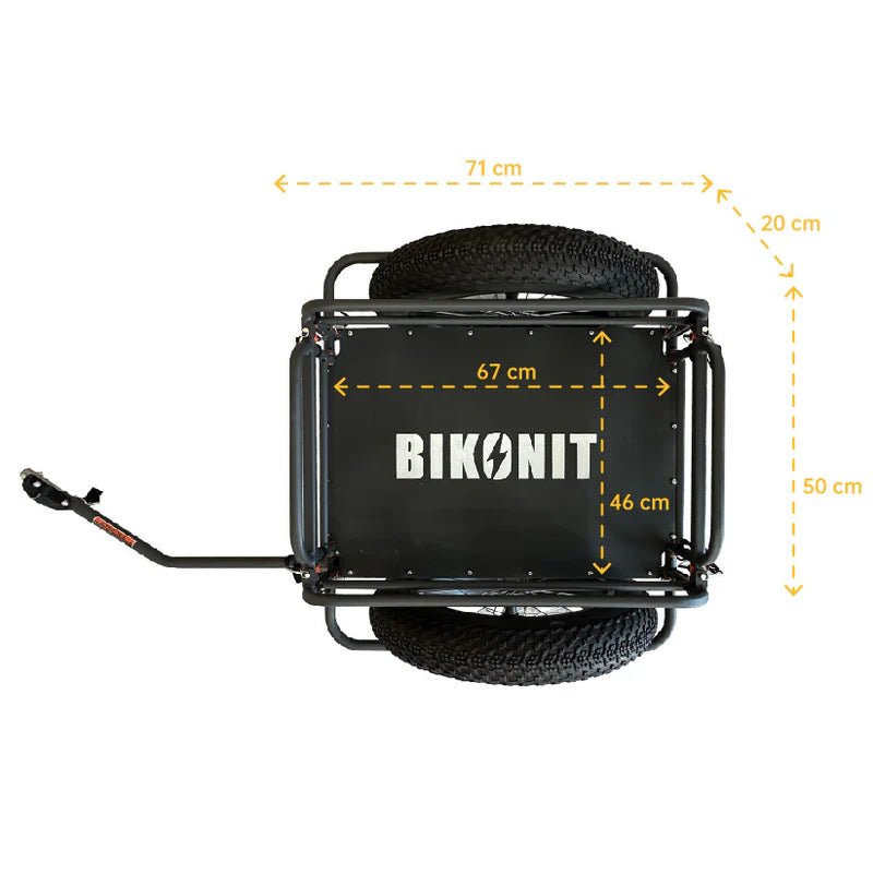 Bikonit Heavy Duty Electric Bike Trailer Bikonit Battereis & Accessories 4