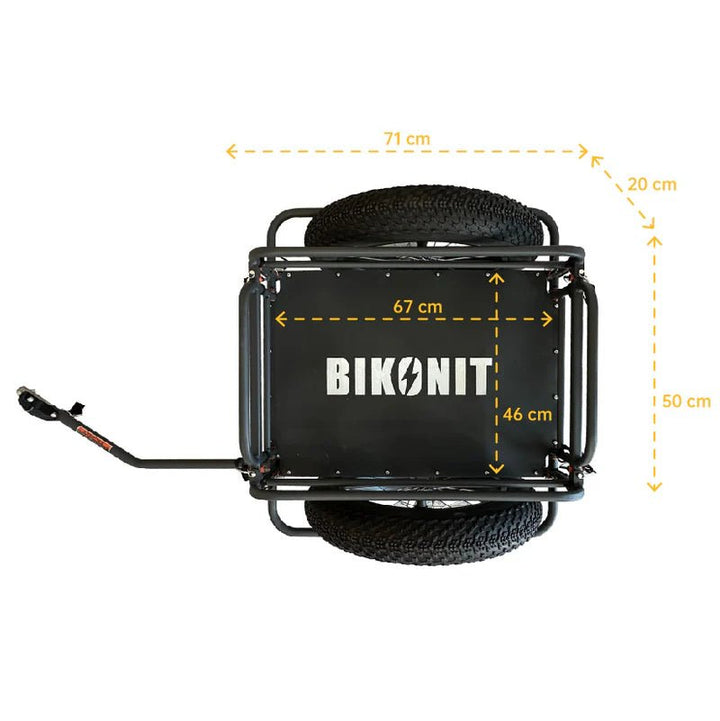 Bikonit Heavy Duty Electric Bike Trailer Bikonit Battereis & Accessories 4