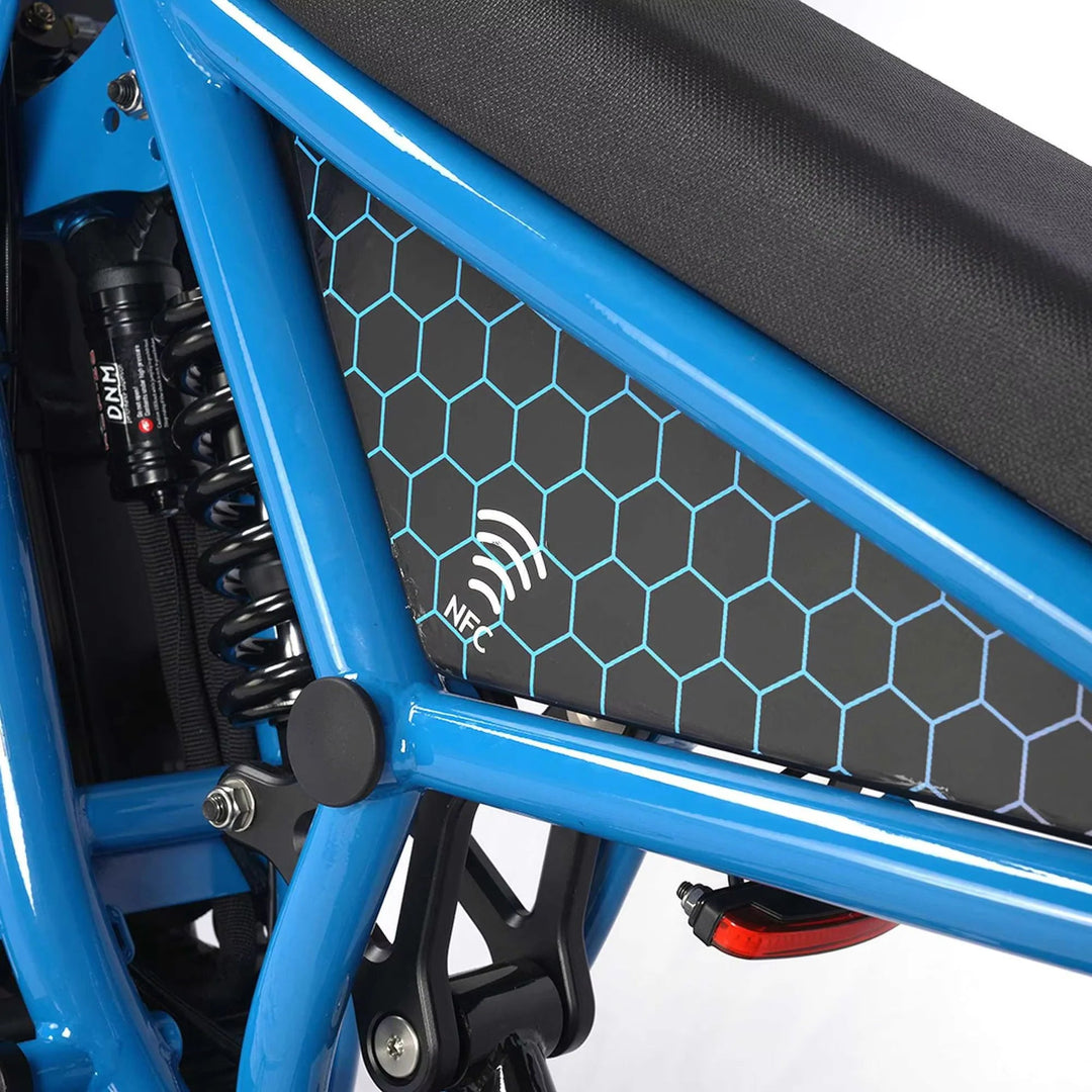 Bikonit RAPTOR BK-28 E-Moto |Off-Road E-Bike, PMSM Motor, 55+ Mile Range