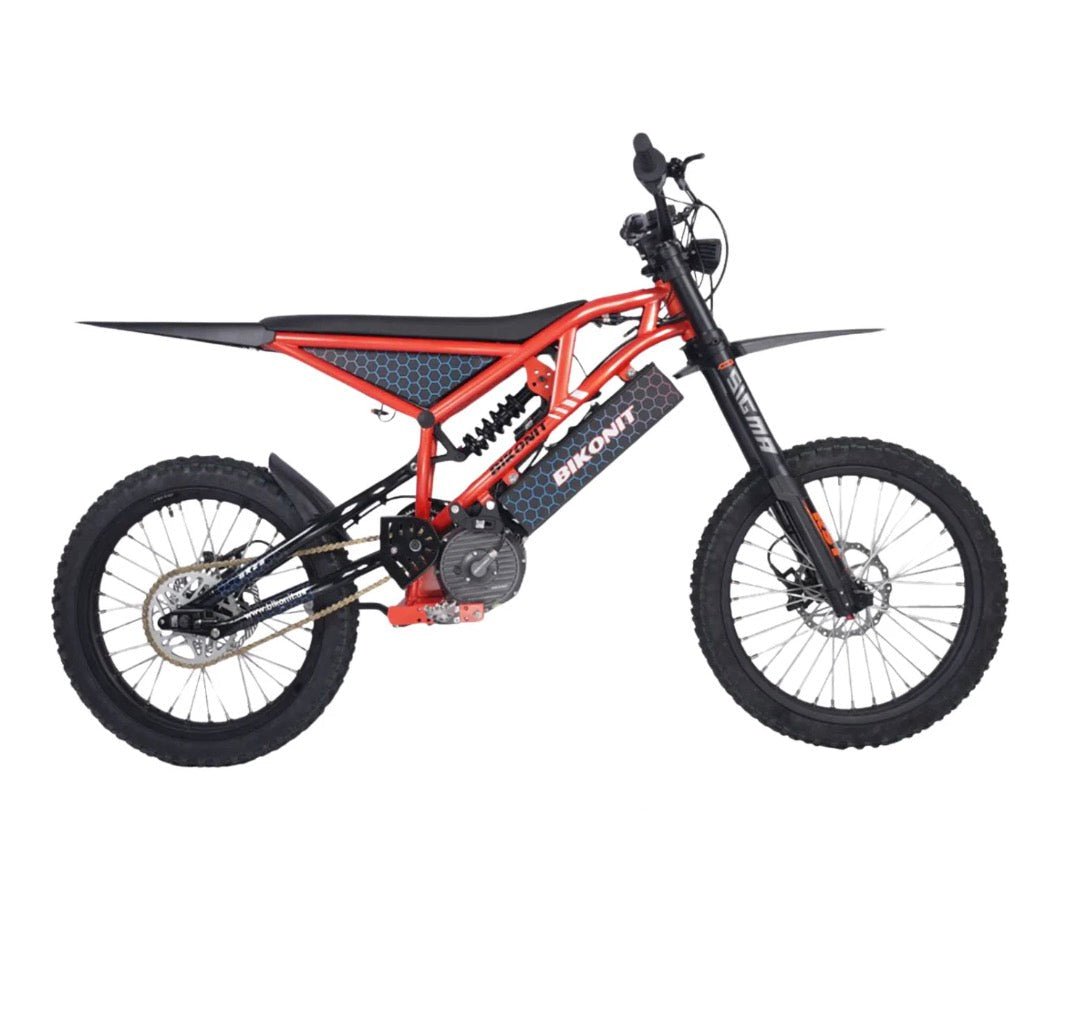Bikonit RAPTOR BK-28 E-Moto |Off-Road E-Bike, PMSM Motor, 55+ Mile Range