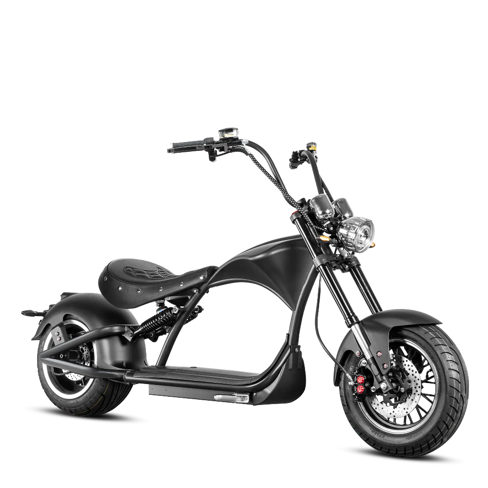 Eahora| Emars M1P Fat Tires,Hydraulic Brakes Moped-Style E-Scooter
