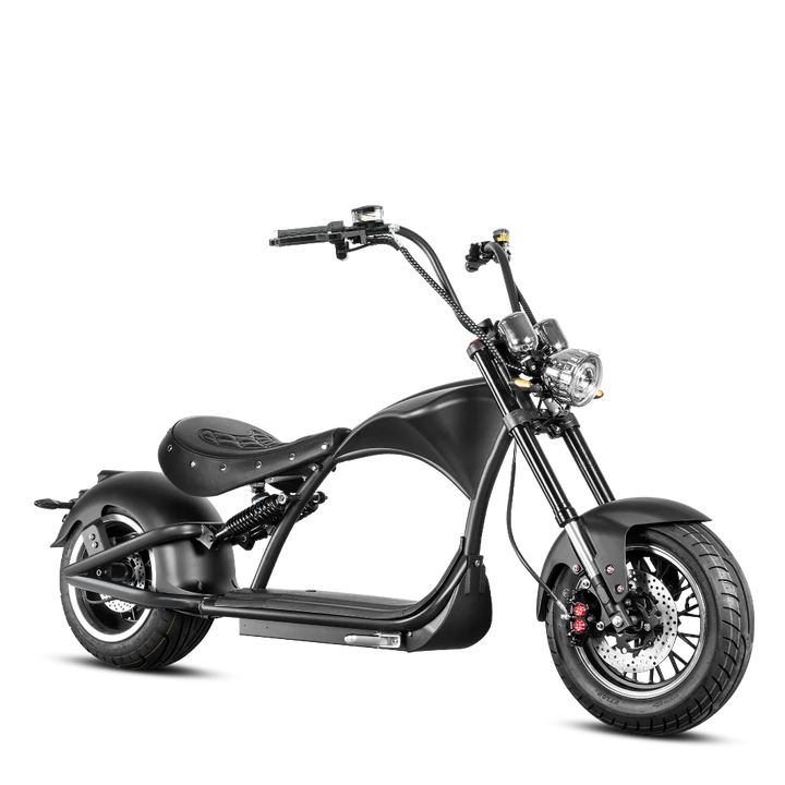 Eahora| Emars M1P Fat Tires,Hydraulic Brakes Moped-Style E-Scooter