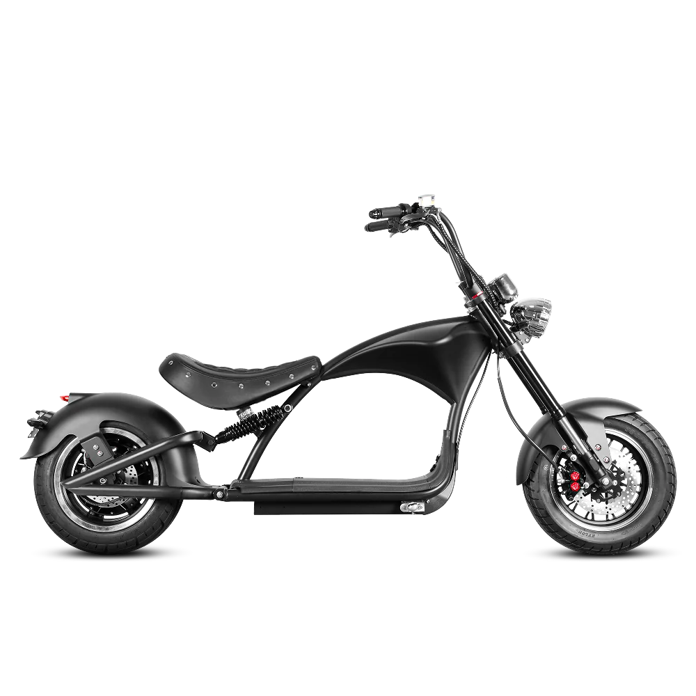 Eahora| Emars M1P Fat Tires,Hydraulic Brakes Moped-Style E-Scooter