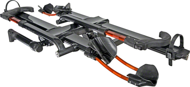 Kuat NV 2.0  2" 2-Bike Hitch Car Rack Gray Metallic with Orange Anodize