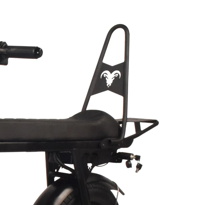 Cargo Racks For Goat Power Bikes Racks & Fenders Backrest and Cargo Rack for Motor Goat and Power Goat 1