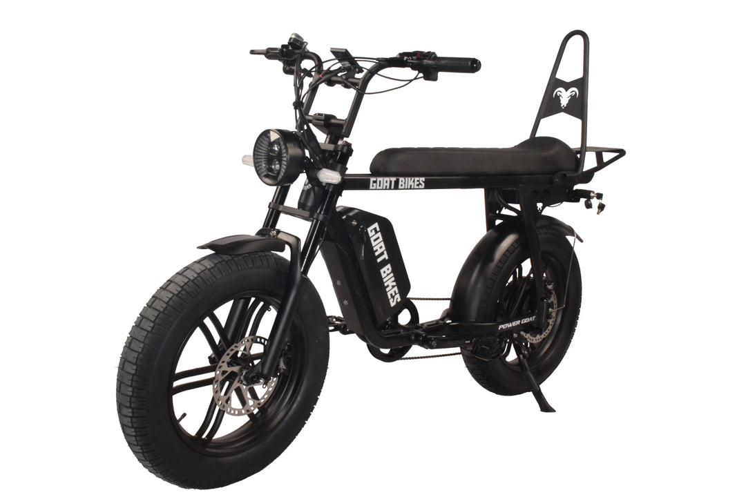 Cargo Racks For Goat Power Bikes Racks & Fenders Backrest and Cargo Rack for Motor Goat and Power Goat 3